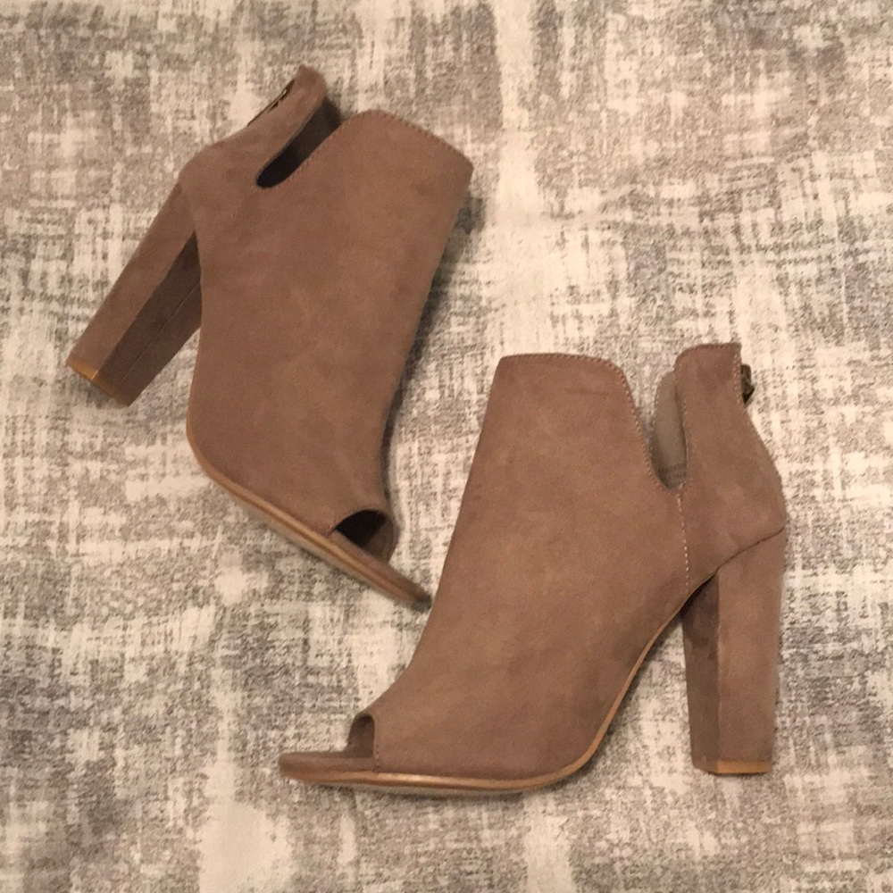 Tan Booties